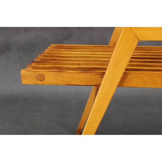 Image 1 of Portavasi vintage in faggio, Cecoslovacchia, anni &#39;70