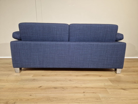 Image 1 of 2X De Sede Ds17 Sofas - New Condition - Blue - Fabric - Design