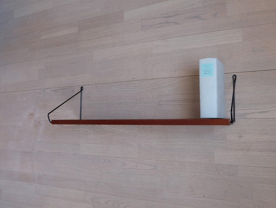 Image 1 of Original Nisse Strinning String shelf Wall shelf Teak Okaeb