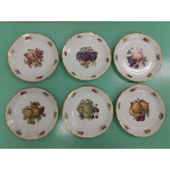 Image 1 of Set di 6 pezzi di piatti in porcellana vintage di Rosenthal, Repubblica Ceca