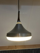 Lampe suspendue vintage en forme de goutte d'eau, style âge de l'espace