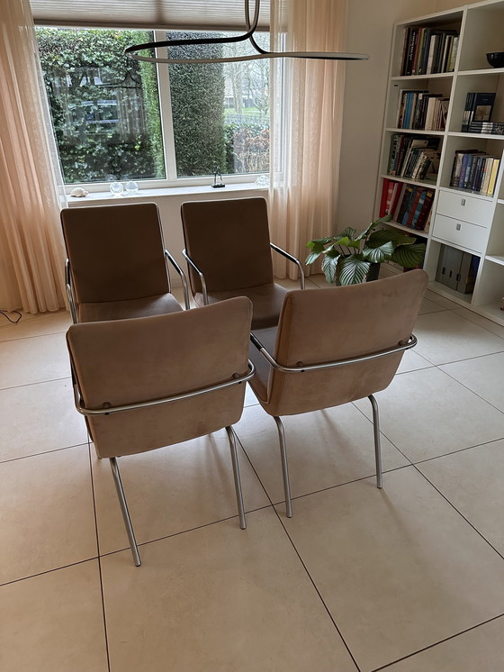 Image 1 of Gelderland Zoom 925 Four Chairs