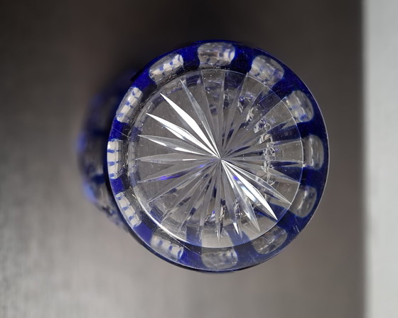 Image 1 of Vintage Hand-Cut Crystal Glass