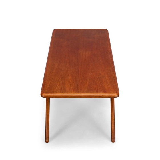 Image 1 of Vintage teak coffee table "smile" by Johannes Andersen, Denmark 1957