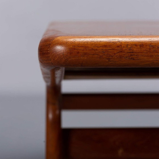 Image 1 of Vintage teak coffee table "smile" by Johannes Andersen, Denmark 1957