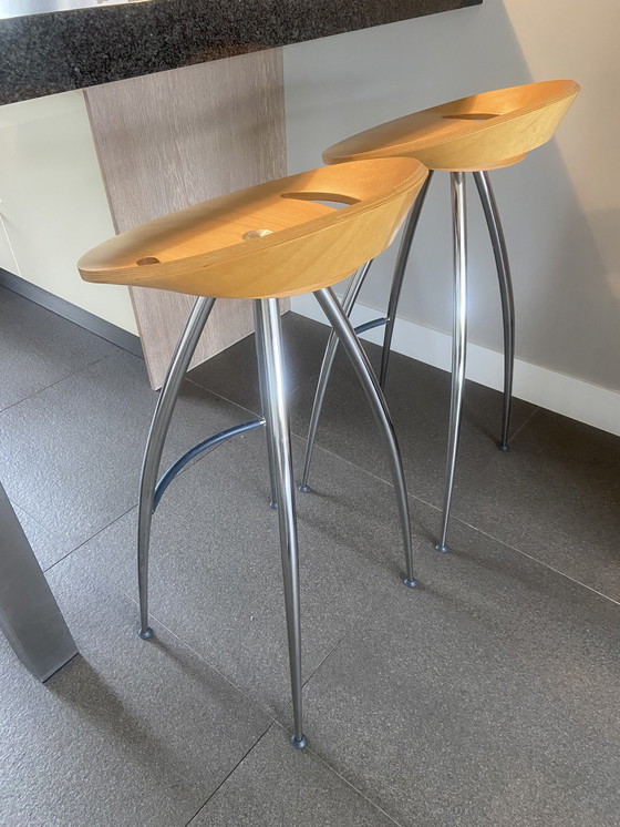 Image 1 of 2x Magis Lyra bar stools