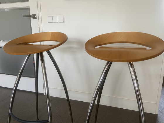 Image 1 of 2x Magis Lyra bar stools