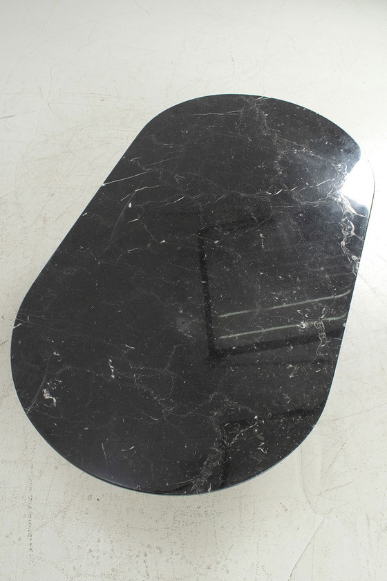 Image 1 of Black marble coffee table 59801