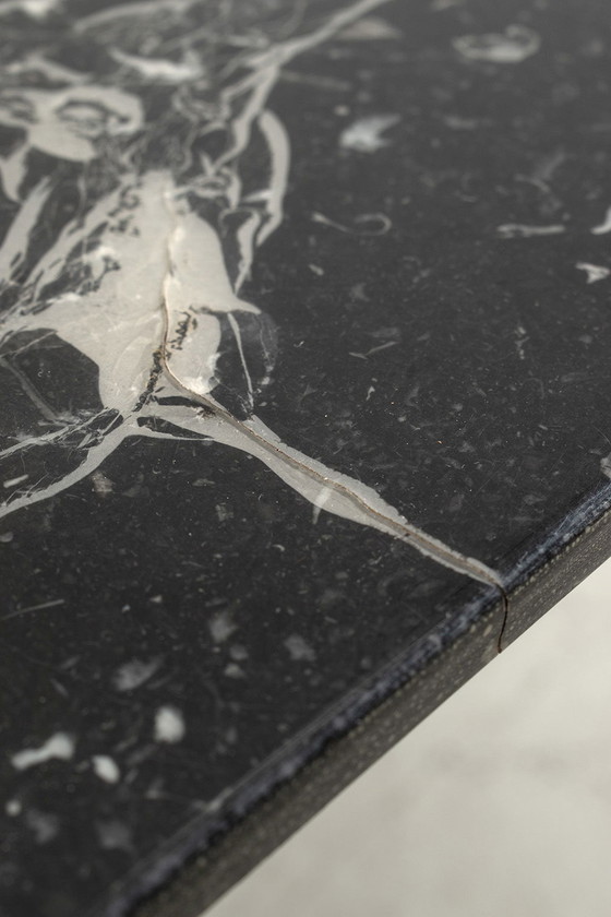 Image 1 of Black marble coffee table 59801