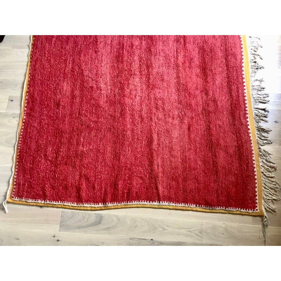 Image 1 of Vintage red rug 1950