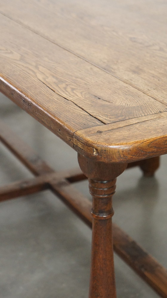 Image 1 of 10 -Person Oak Dining Table