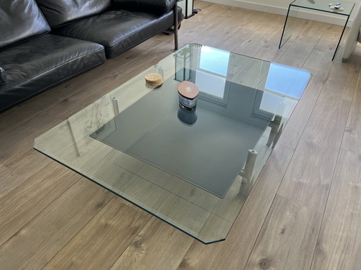 Design B&B Italia Diesis Glass Coffee Table