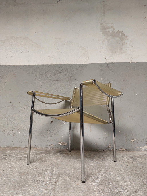 Mid-Century Spaghetti Armchair By Giandomenico Belotti For Alias 