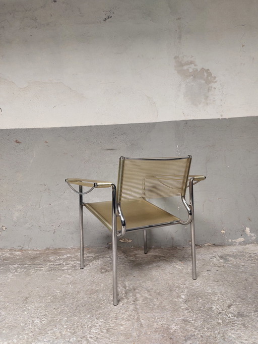 Mid-Century Spaghetti Armchair By Giandomenico Belotti For Alias 