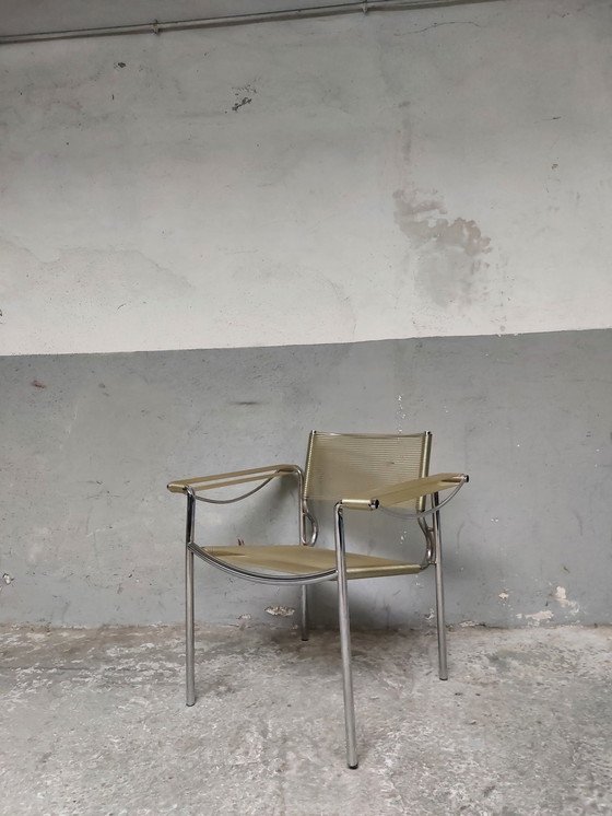 Image 1 of Mid-Century Spaghetti Armchair By Giandomenico Belotti For Alias 