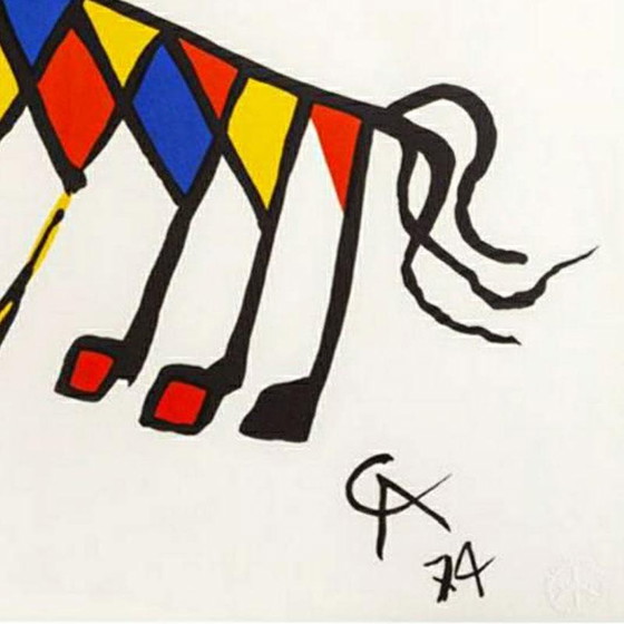 Image 1 of Alexander Calder - Lithographie Beastie