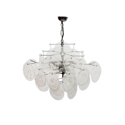 Vintage chandelier Murano by Gino Vistosi 1970s