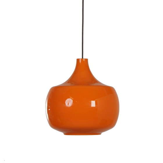 Image 1 of Pendant Lamp Orange Venini Murano