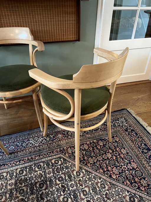 4 x chaise de salle à manger Thonet