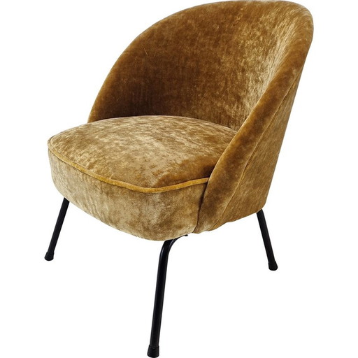 Mid century Dutch cocktail armchair, 1970s