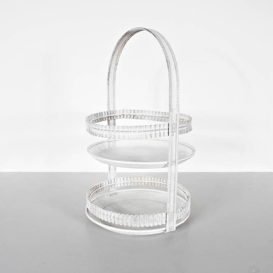 Image 1 of 1950s Rare Mathieu Matégot Centerpiece Bar Stand