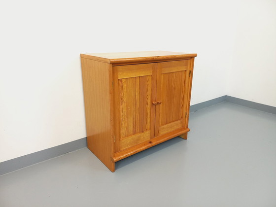 Image 1 of Mobiletto portaoggetti vintage in pino degli anni '60 e '70