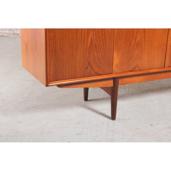 Image 1 of Danish mid century teak and rosewood sideboard, 1960s