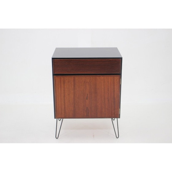 Image 1 of Vintage lack lacquered cabinet by Omann Jun, Denmark 1960s
