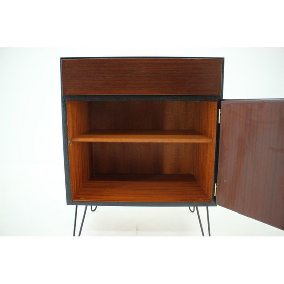 Image 1 of Vintage lack lacquered cabinet by Omann Jun, Denmark 1960s
