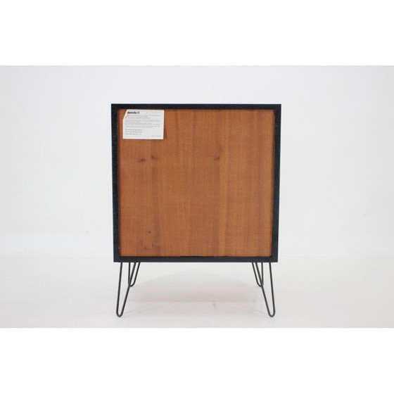 Image 1 of Vintage lack lacquered cabinet by Omann Jun, Denmark 1960s