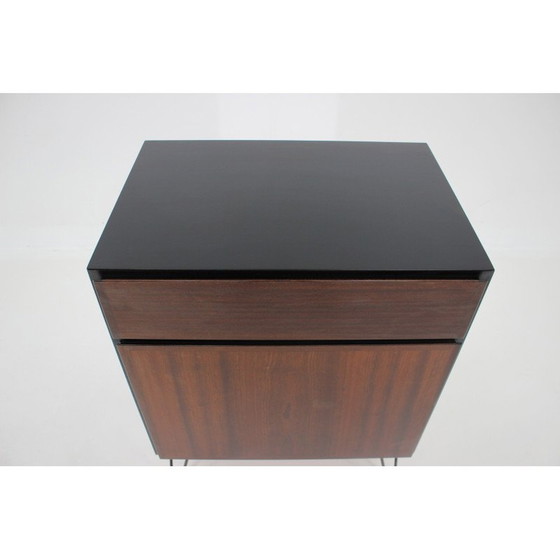 Image 1 of Vintage lack lacquered cabinet by Omann Jun, Denmark 1960s