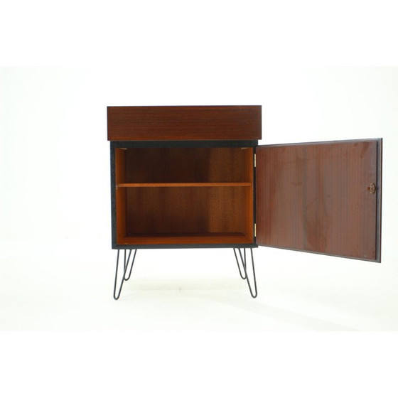 Image 1 of Vintage lack lacquered cabinet by Omann Jun, Denmark 1960s