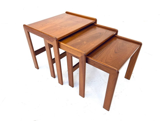 Image 1 of Danish teak mimi set