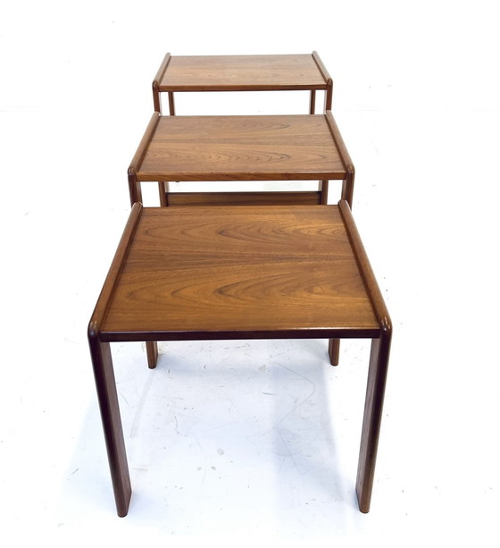 Image 1 of Danish teak mimi set