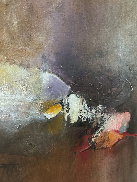 Image 1 of Painting Warm Colors - Oil On Cloth