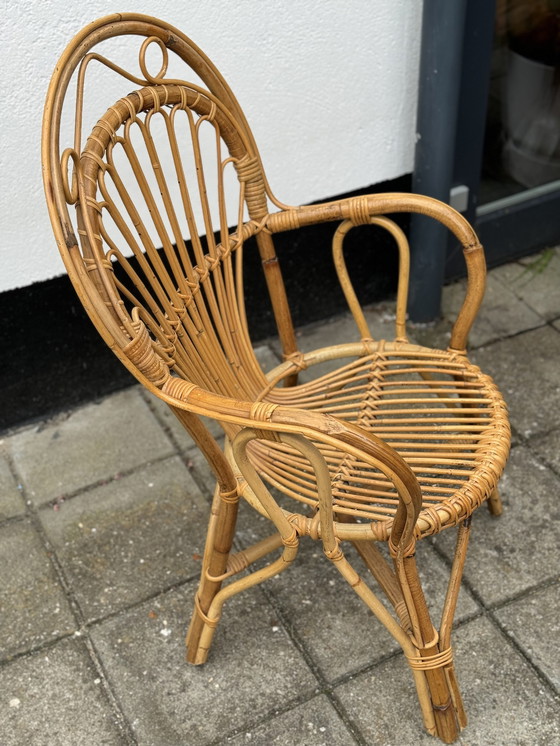 Image 1 of Rattan Arm Chair