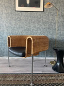 Vintage rattan armchair