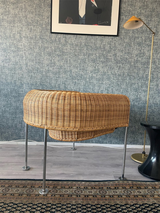 Image 1 of Fauteuil en rotin vintage