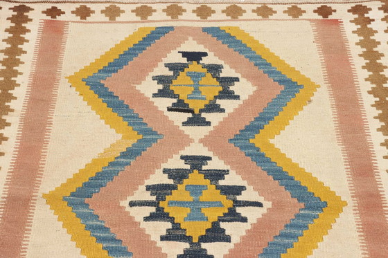 Image 1 of Kilim Fars Qashqai -Hand-woven-Unused 137 X 97 Cm No. 448845