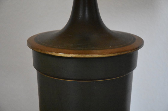 Image 1 of Large And Small Pottery Table Lamps From Kullmann, 1990s