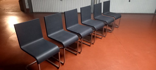 6x Vitra Maarten Van Severen chair