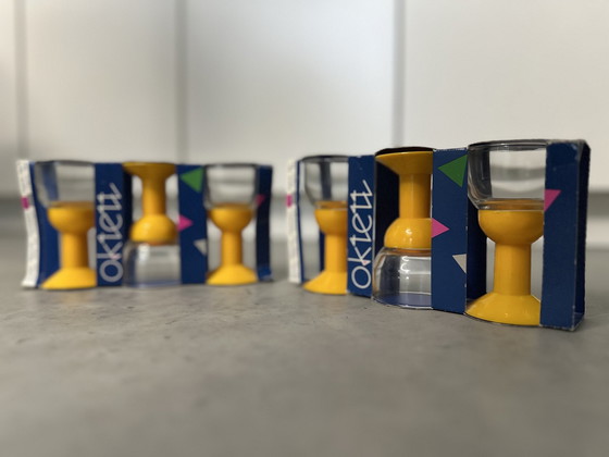 Image 1 of 6 Vintage Sherry Glasses From Bodum - New