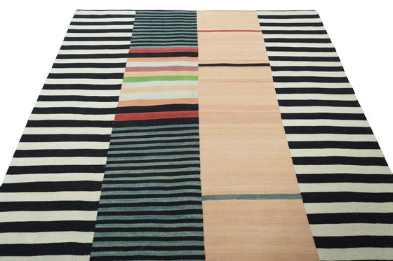 Image 1 of Hand-woven designer kilim - 213 X 199 Cm