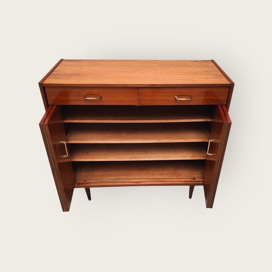 Image 1 of Mid - Century Shoe Cabinet