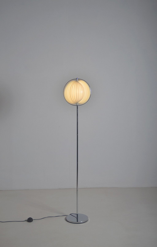 Lampadaire "Moon" conçu par Christian Koban pour DOM, années 1980