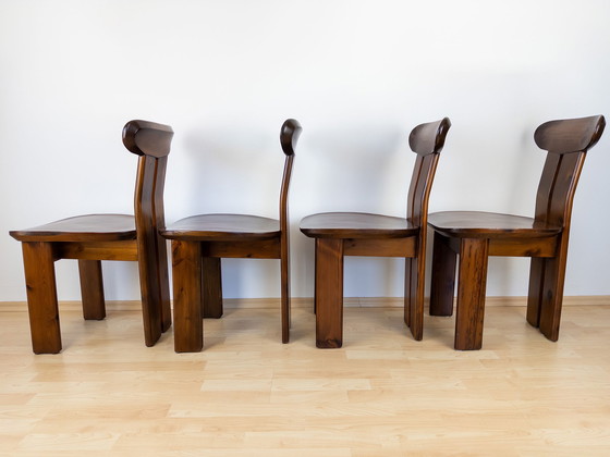 Image 1 of 4x chaises de salle à manger vintage