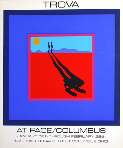 Ernest Trova -The Falling man At Pace/Columbus - Ohio- 1971