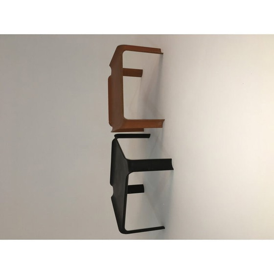 Image 1 of Pair of vintage 877 coffee tables by Pierre Paulin for Artifort