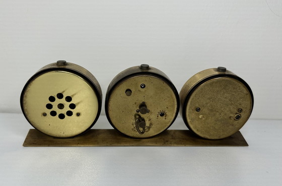 Image 1 of Jewels 7 Vintage Clock - Barometer - Thermometer