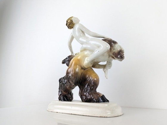 Image 1 of Spirit Of Spring Sculpture By Friedrich Heuler 1920S 